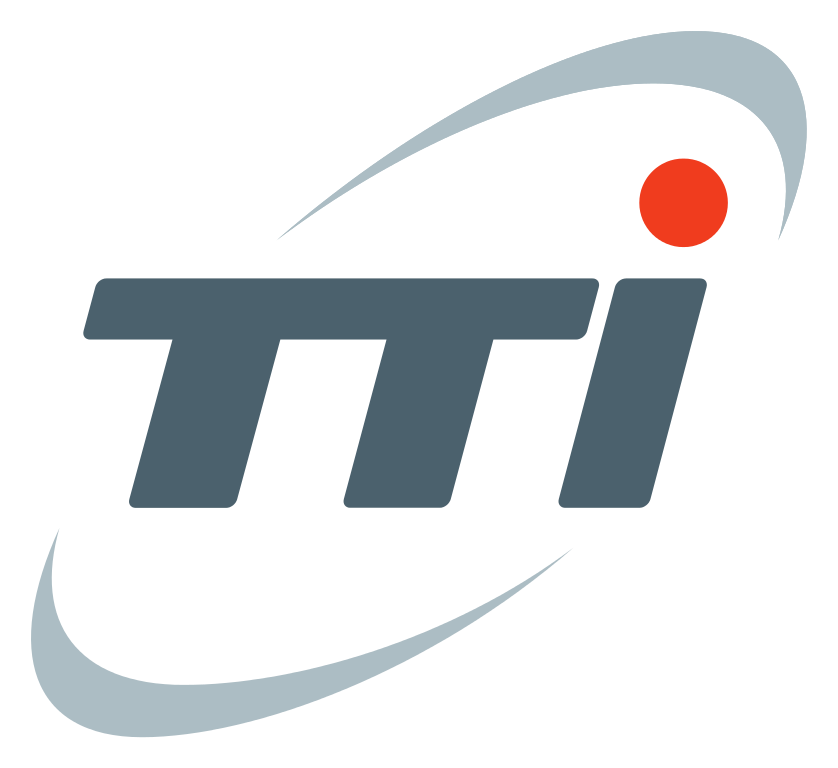 TTI logo, a world leader in cordless technology spanning Power Tools, Outdoor Power Equipment, Floor Care Appliances and Accessories for users in different segments.