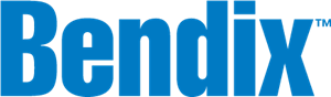 Bendix logo, American manufacturing and engineering company.