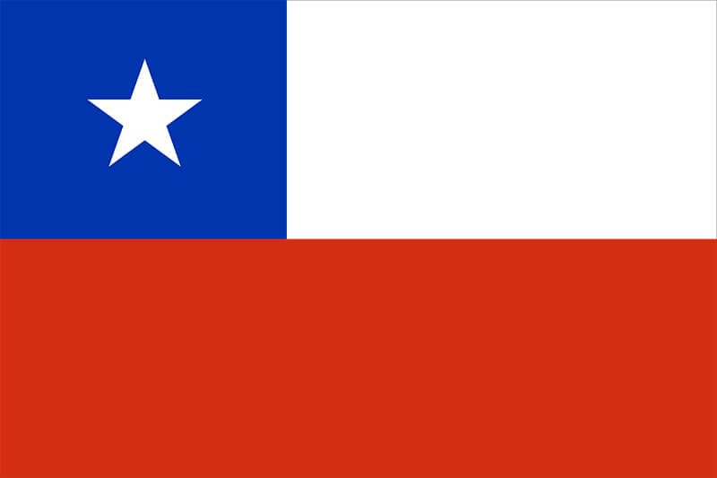 Flag of Chile.